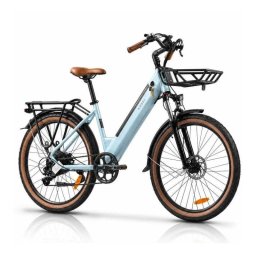Bicicleta eléctrica Kaisda K601 Motor 250W Autonomía 100km Neumáticos 26