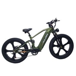 Bicicleta Eléctrica Puluma PE900 Doble Motor 1000W Batería 52V 20Ah Neumáticos 26