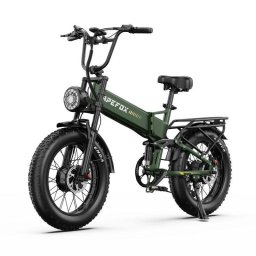 Bicicleta Eléctrica Plegable APEFOX RH20 1500W 48V 22.5Ah Neumáticos 20