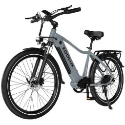 Bicicleta eléctrica Koolux X3 Motor 500W Batería 48V 15Ah Frenos hidráulicos Neumáticos 26