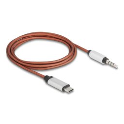 Cable USB DeLOCK 81288 Naranja y Plata