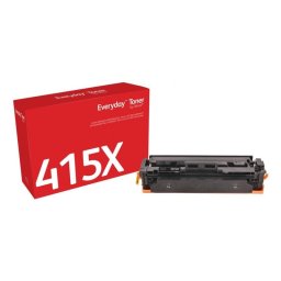 Cartucho de tóner Xerox Everyday HP 415X Negro Capacidad Alta 7500 páginas
