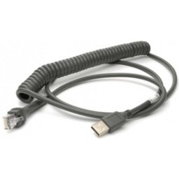 Cable de transferencia de datos Honeywell USB-A a USB-B 2,9 m Negro