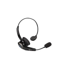Auriculares Zebra HS3100 inalámbricos Bluetooth con cancelación de ruido, micrófono y diseño monoaural negro