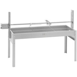 Royal Catering Barbacoa para cochinillo - con motor - 40 kg - longitud del pincho: 127 cm - acero inoxidable 10012927
