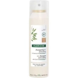 Klorane Champú seco extra suave Avena y ceramidas Cabello castaño 150 ml