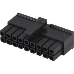 MOLEX 430251800 - Carcasa de crimpado Molex - Micro-Fit - 2x9 polos - Zócalo