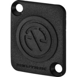 MON DBA-1/SW - Placa de cubierta MONACOR para zócalo XLR