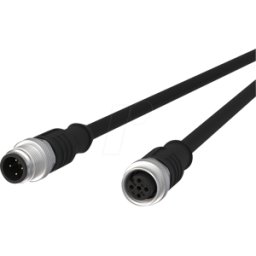 METZ CONNECT MC 142MCA12010 - Cable de sensor, M12, 4 polos, ac > KU, 1 m
