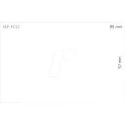 SEIKO INSTRUMENTS SEIKO SLP-FCS2 - Tarjetas de visita, 57 mm x 89 mm, blanco