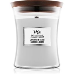 Lavender & Cedar Vela Perfumada Con Mecha De Madera 275 G