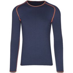 Löffler Conjunto de ropa interior funcional para hombre TRANSTEX WARM azul oscuro 48