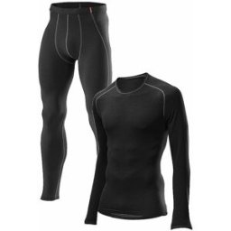 Löffler Conjunto de ropa interior funcional para hombre TRANSTEX WARM negro 50
