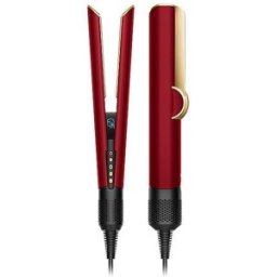 Dyson Plancha de pelo - Airstrait Rojo Terciopelo/Oro rojo oscuro