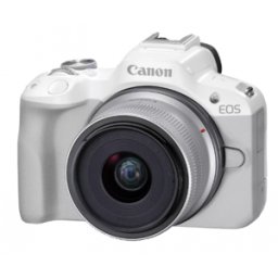 Canon EOS R50 + RF-S 18-45mm F4.5-6.3 IS STM Blanco