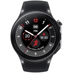 OnePlus Watch 2 Black Steel Reloj Smartwatch Amoled 140-210mm Acero Negro