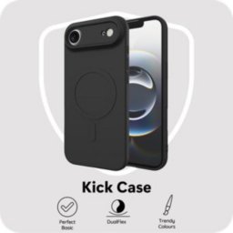 Funda para móvil Just in Case Cover TPU Negra compatible con iPhone Air 6,5