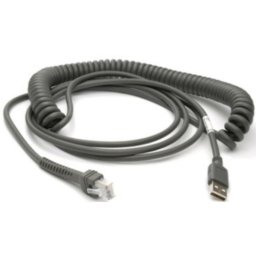 Cable de datos Zebra CBA-U09-C15ZAR USB A 4,57 metros