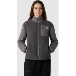 The North Face Chaqueta polar con cremallera integral de mujer Yumiori . (S) Gris