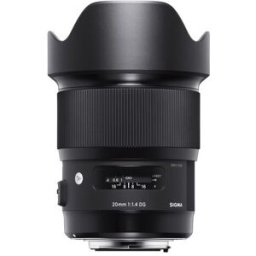 Sigma Objetivo 20 mm F-1,4 DG HSM Art para Canon EF (Reacondicionado Grado A).
