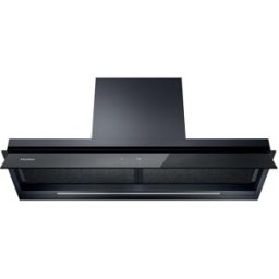 HAIER Campana decorativa de 60 cm con sensor VOC - HAPY6CBS4BGVOC. Negro