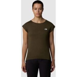 The North Face Camiseta de mujer Tanken . (M) Verde pardo