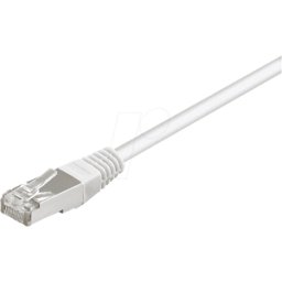 FREI PATCHKABEL 2 WS - Cable blanco de 2,0m Cat.5e, cable de red RJ45