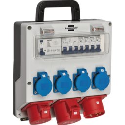 BRENNENSTUHL BRE 1154890020 - Unidad de distribución de energía montada en pared, 32 A.