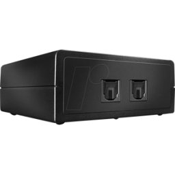 LINDY 70436 - Interruptor Toslink, 2 puertos, audio