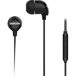 PHILIPS MEDIA PHI TAE2146BK - Auriculares in-ear con cable MIC + USB-C TAE2146 Negro