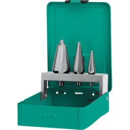 HELLER BOHRER BS3-30,5 - Juego de taladro de pelar, para hojas, 3,0 - 30,5 mm, 3 piezas