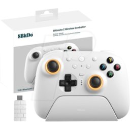 8BIT ULTIMATE2WL - Mando inalámbrico 8BitDo Ultimate 2 - blanco