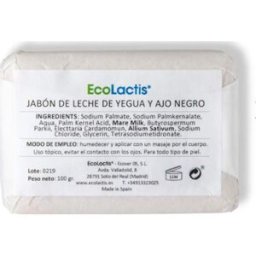 Ecolactis Jabón Leche de Yegua Ajo Negro 100 g