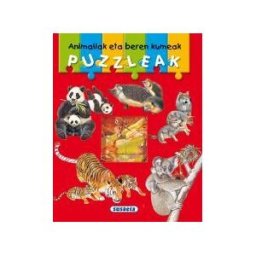 Susaeta Ediciones Nire Lehen Puzzle Liburua. Animaliak Eta Beren Kumeak Puzzleak