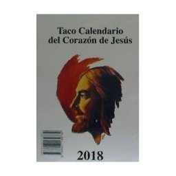 Mensajero, S.A. Calendario 2018. Taco De Pared Corazón De Jesús