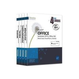 Ediciones ENI Pack De Libros Microsoft Office Versiones 2019 Y Office 365.word, Excel, Powerpoint Y Outlook