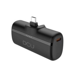 Cargador Portátil DCU Tecnologic USB-C 5000 mAh Negro