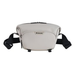 Bolsa de hombro Vanguard Veo Lite S4L CM compartimento tablet y protección RFID crema