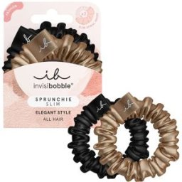 Invisibobble Coletero Sprunchie Slim True Golden 2 piezas