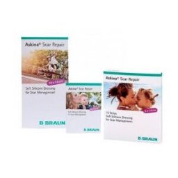 Braun Medical Askina Scar Repair Lámina de Silicona 2x14 cm 15 uds