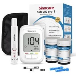Sinocare Safe Aq Pro I Kit Glucómetro