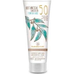 Australian Gold Botanical Spf50 Tinted Face Medium-Tan 88ml