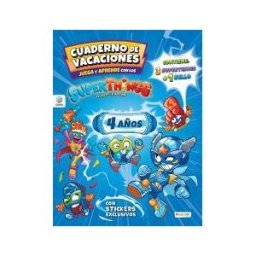 Ediba Europa Eon, S.L. Cuaderno De Vacaciones Juega Y Aprende Superthings Guardians Of Kazoom Para 4 Años