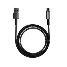 Cable USB a Lightning Baseus CALWJ-A01 2 m Negro