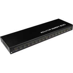 Switch PremiumCord 16 puertos HDMI 1.4a modelo khsplit16b con fuente externa