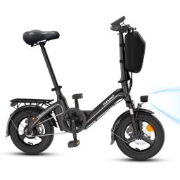 Bicicleta Eléctrica Plegable Bodywel T16PRO 250W 36V 14