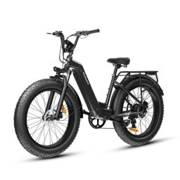 Bicicleta eléctrica Bodywel D9 750 W 48 V 15 Ah 26x4" Shimano 7V suspensión
