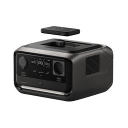 Batería Portátil EcoFlow River 3 Plus Wireless 286 Wh + Banco de energía RAPID de 5000 mAh