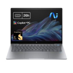 Portátil HP OmniBook X 14-fe0006ns QC Snapdragon X Elite 1E-78-100/16GB/1TB SSD/14" Táctil Windows 11