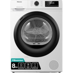 Hisense DHQE800BW2 Secadora de Bomba de Calor Carga Frontal 8Kg D Blanca